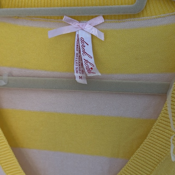 Yellow-Striped Cardigan - Picture 3 of 5